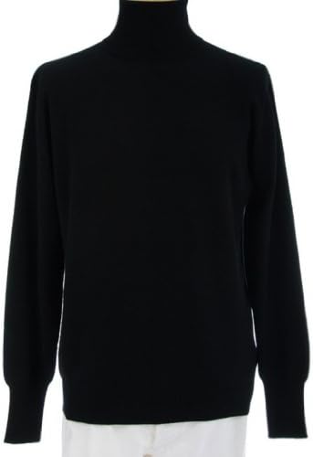Theory Mens Riland Crewneck Grid in Light Bilen Black X-Small at